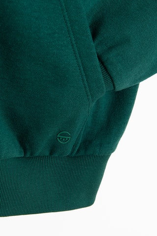 Sweat à capuche - Vert foncé