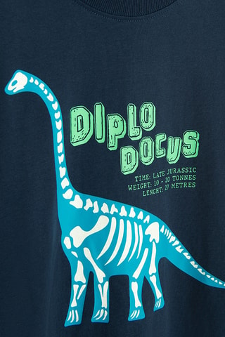 T-shirt - Azul-escuro