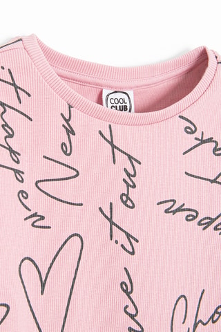 T-shirt - Rosa-envelhecido