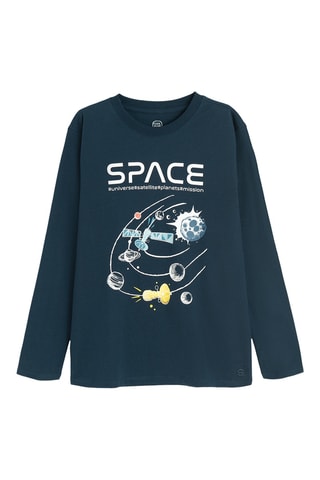 T-shirt - Azul-marinho