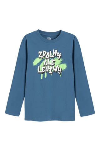 T-shirt - Azul-acinzentado