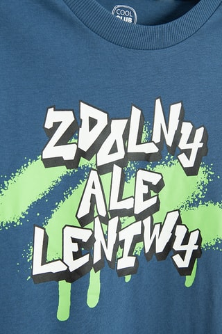 T-shirt - Azul-acinzentado