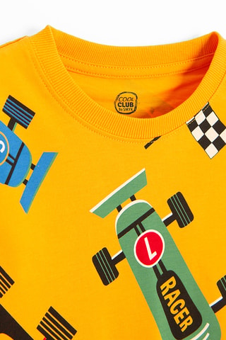 2 t-shirts - Verde e amarelo