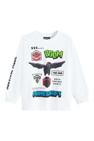 Sweat Minecraft - Blanc