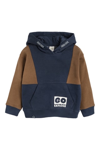 Sweat à capuche - Bleu marine