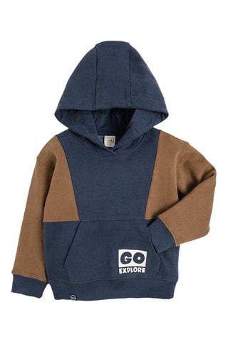 Sweat à capuche - Bleu marine