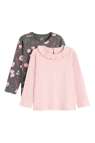 2 t-shirts - Rosa e preto
