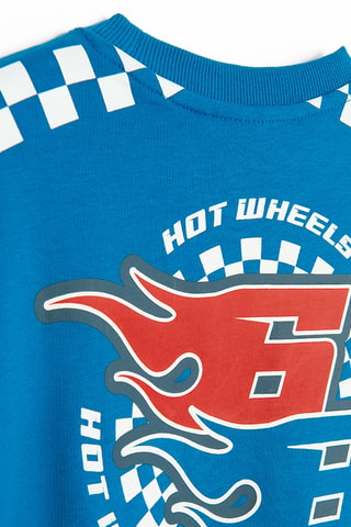 Sweat Hot Wheels - Bleu pétrole