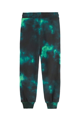 Calças de treino tie and dye - Preto