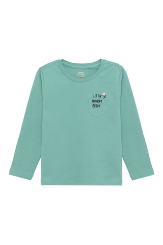 T-shirt e leggings Verde-água
