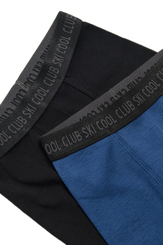 2 calças de fato de treino Azul escuro e preto