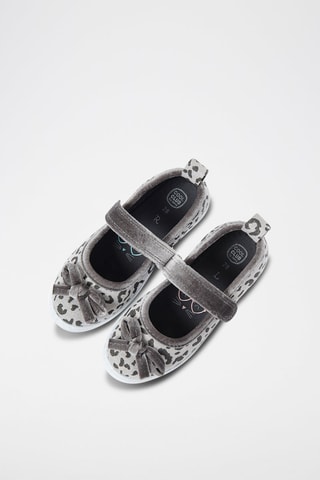 Babies em veludo Cinzento