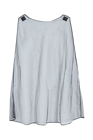 Vestido bi-matéria e bandolete com orelhas Preto
