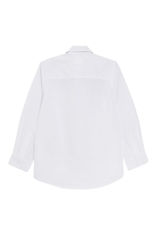 Camisa e laço - Branco