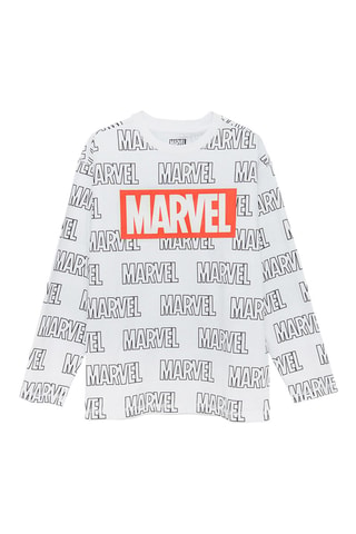 T-shirt Avengers Marvel - Blanc