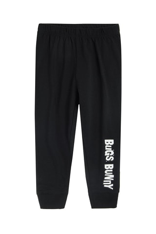Pijama Bugs Bunny Cinzento e preto