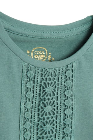 T-shirt Turquoise chiné