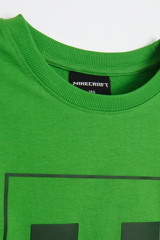 T-shirt Minecraft - Verde