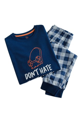 Pijama - Azul-marinho
