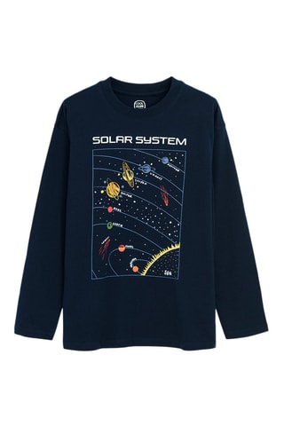T-shirt - Bleu foncé