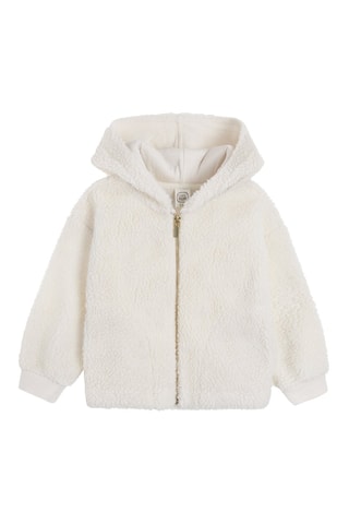 Veste à capuche - Ecru