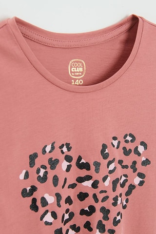 T-shirt - Rosa-velho