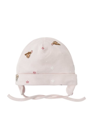 2 gorros Bambi Disney - Branco e rosa