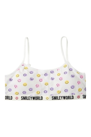 2 soutiens desportivos Smiley - Preto e branco