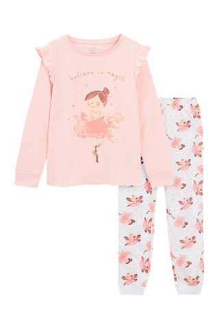 T-shirts e calças de treino - Rosa