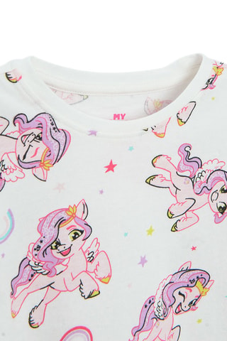 Sweat e calças de treino My Little Pony : Os amigos, é mágico - Branco e rosa