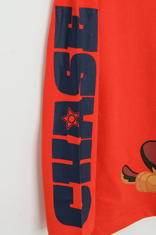 2 Sweaters Chase Paw Patrol - Lichtgrijs en Rood