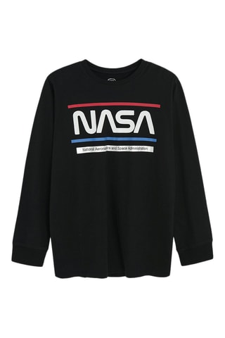 T-shirt e calças de treino NASA - Preto