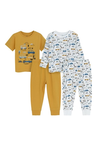 2 pyjamas - Moutarde