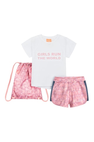 Conjunto 3 peças - Rosa