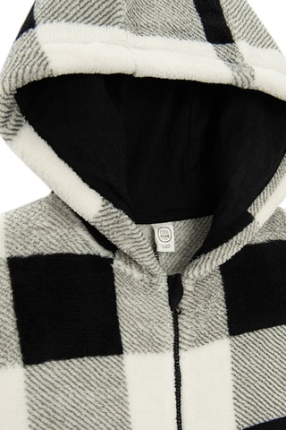 Babygro com capuz - Preto