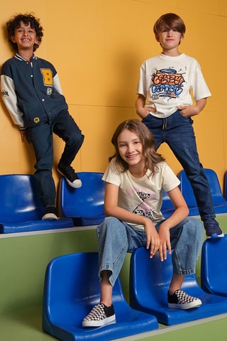 Blusão teddy - Azul-marinho