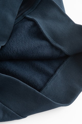 Sweat com capuz - Azul-marinho