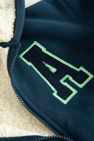 Sweat com capuz - Azul-marinho