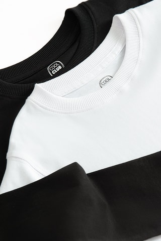 2 t-shirts - Preto e branco