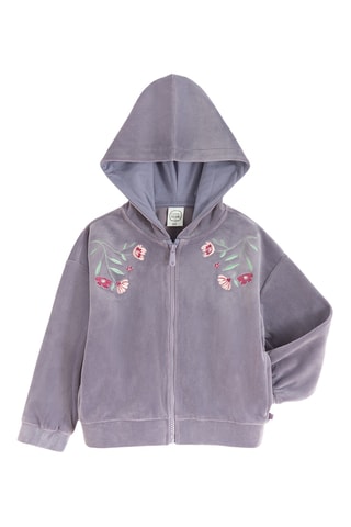 Sweat com capuz - Violeta