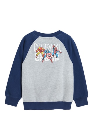 Sweat Avengers Marvel - Gris clair
