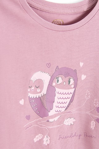 T-shirt - Rosa-envelhecido