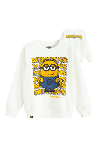 Sweat Les Minions - Ecru