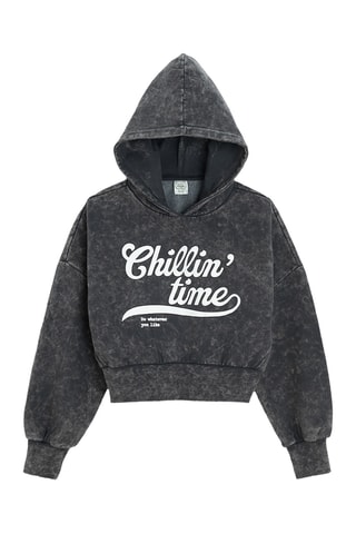 Sweat com capuz - Preto