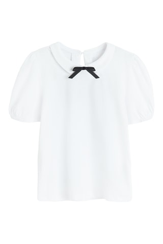 Blusa e vestido - Branco e preto