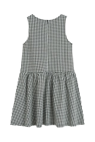 Blusa e vestido - Branco e preto