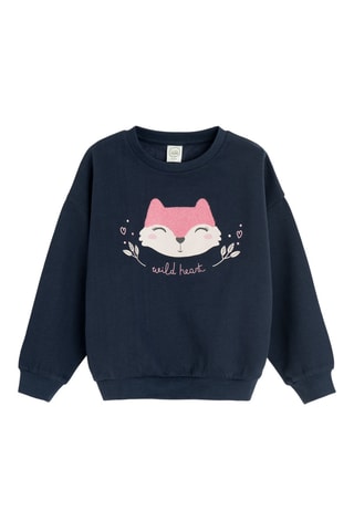 Sweat - Rosa e azul-marinho