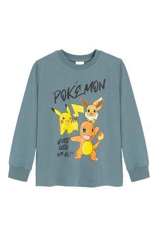 Sweat Pokémon - Azul-acinzentado