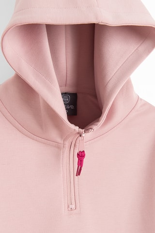 Sweat com capuz - Rosa