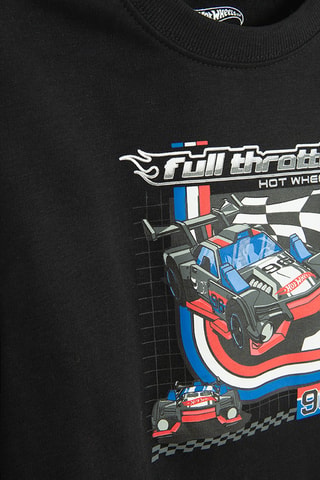 Sweat Hot Wheels - Preto